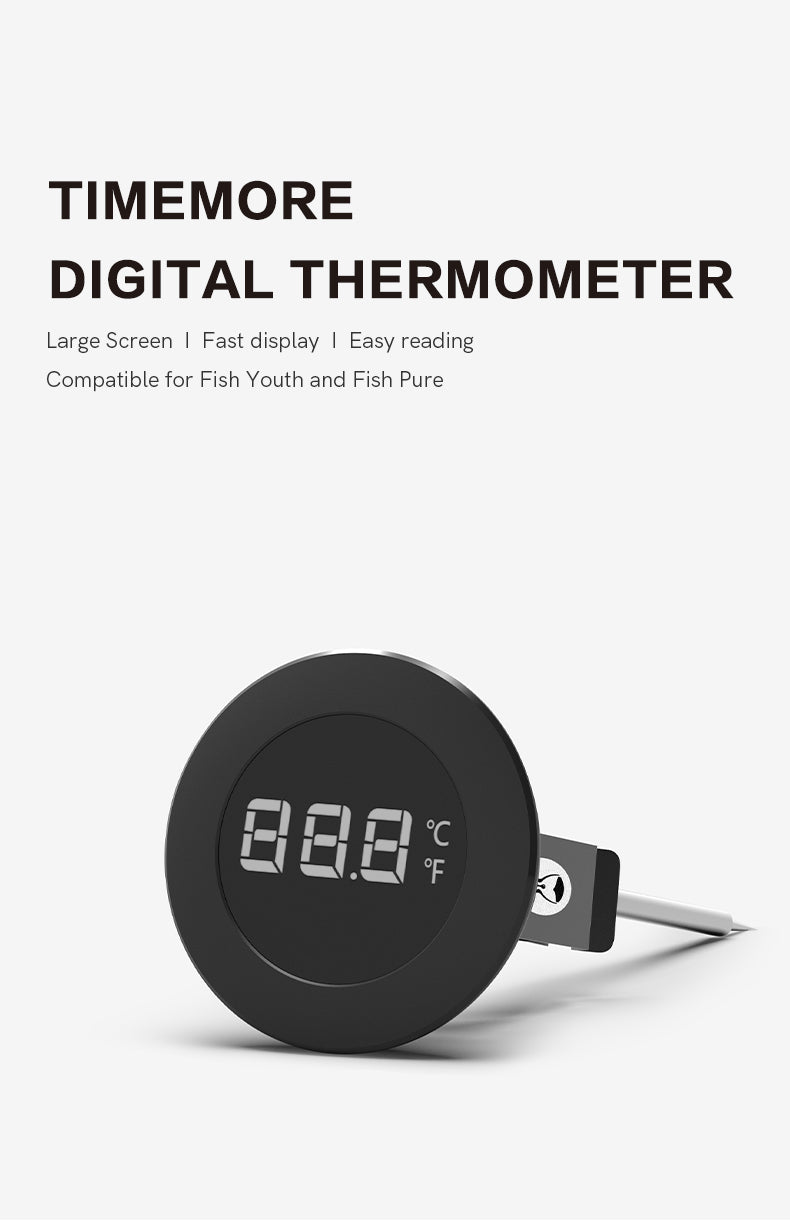Digital Thermometer Black