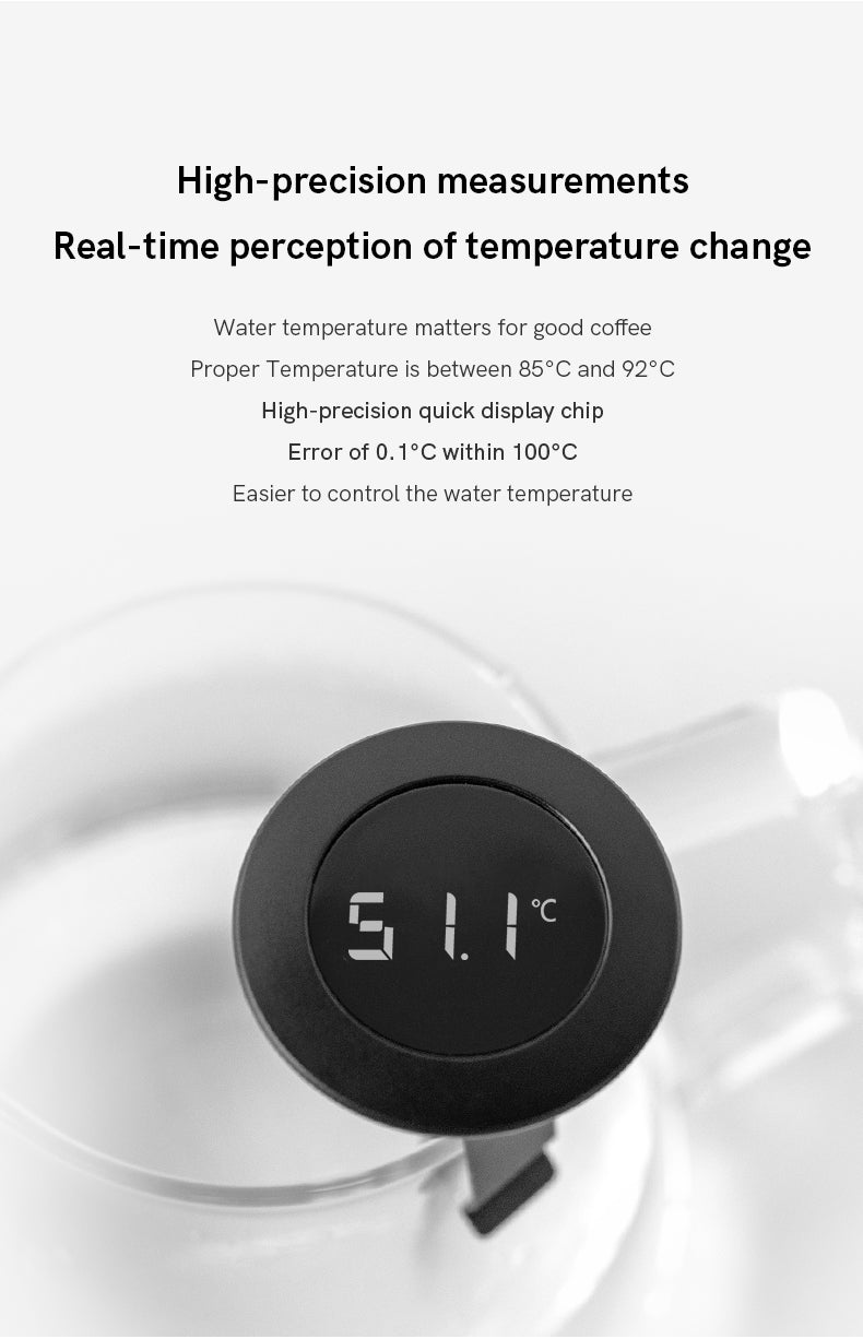 Digital Thermometer Black