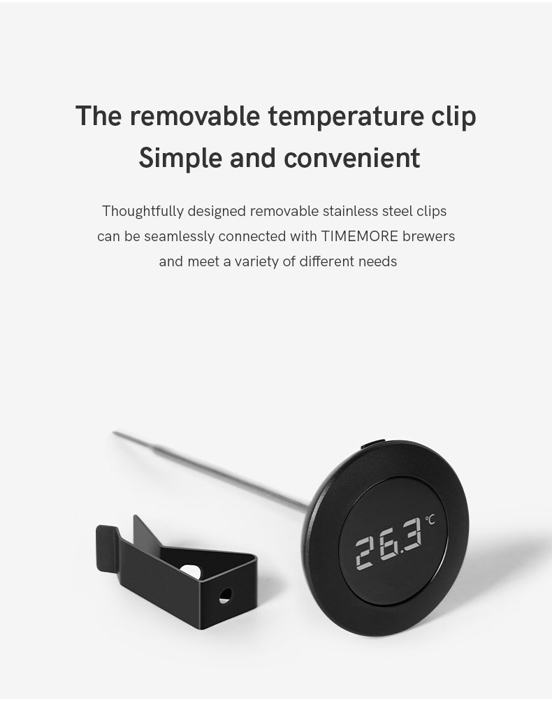 Digital Thermometer Black