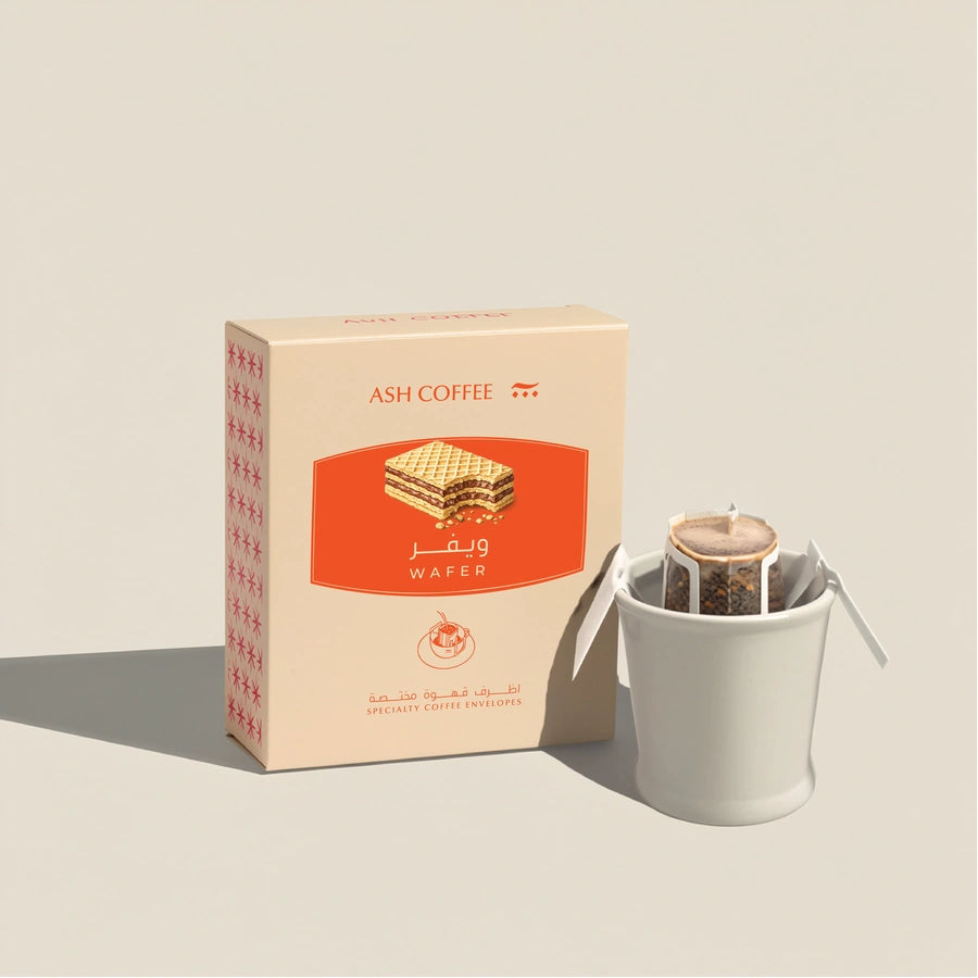 Ash - Drip coffee bags - Brazil Wafer