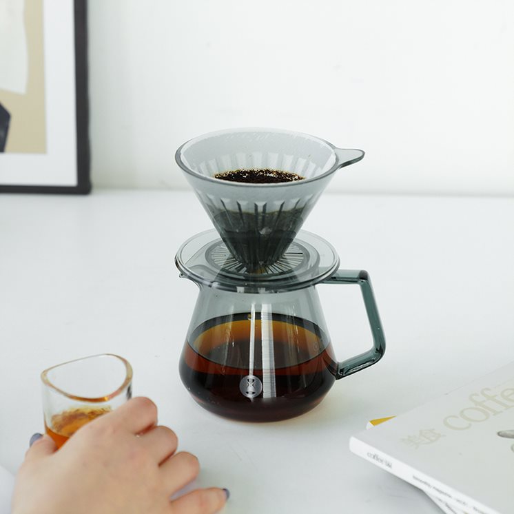 Brewer set Transparent Black