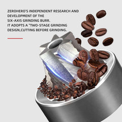 Z3 Pro Hand Grinder-Blue-ZeroHero.