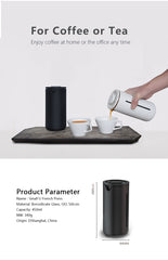 U French Press Black