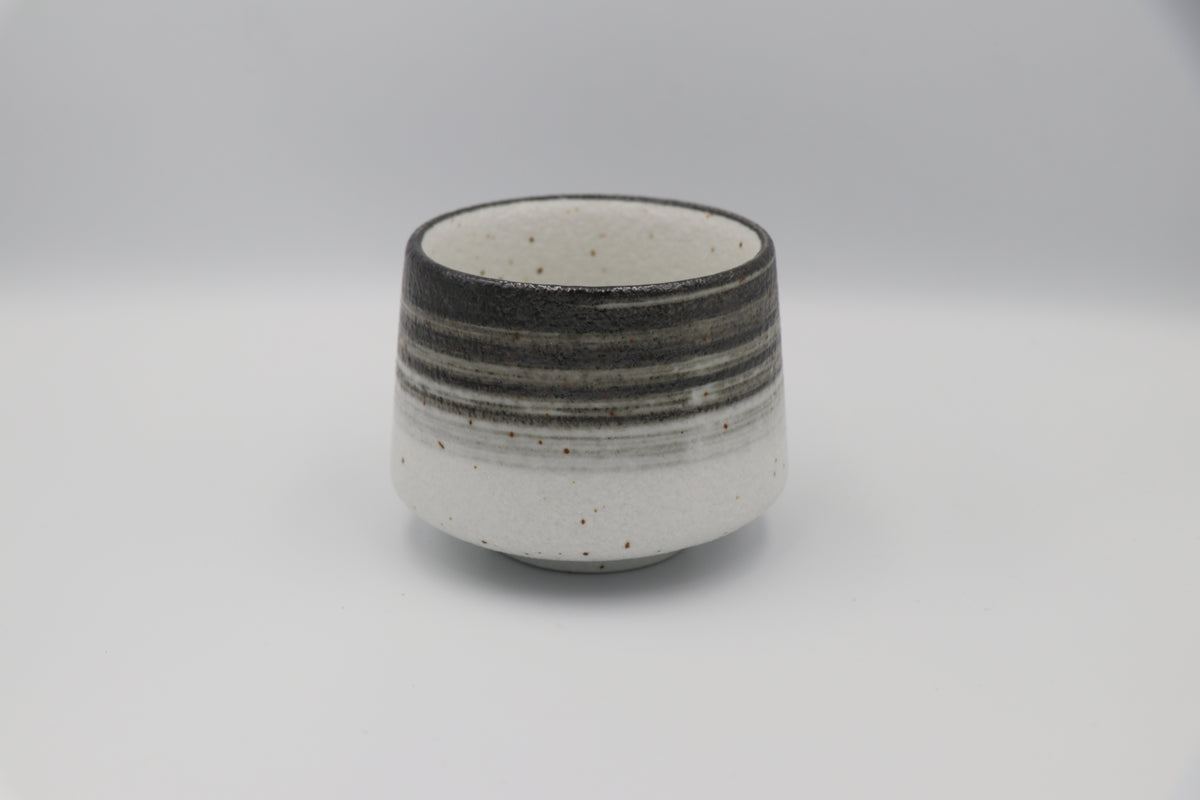 Ceramic Cup - Spiral Black Cup