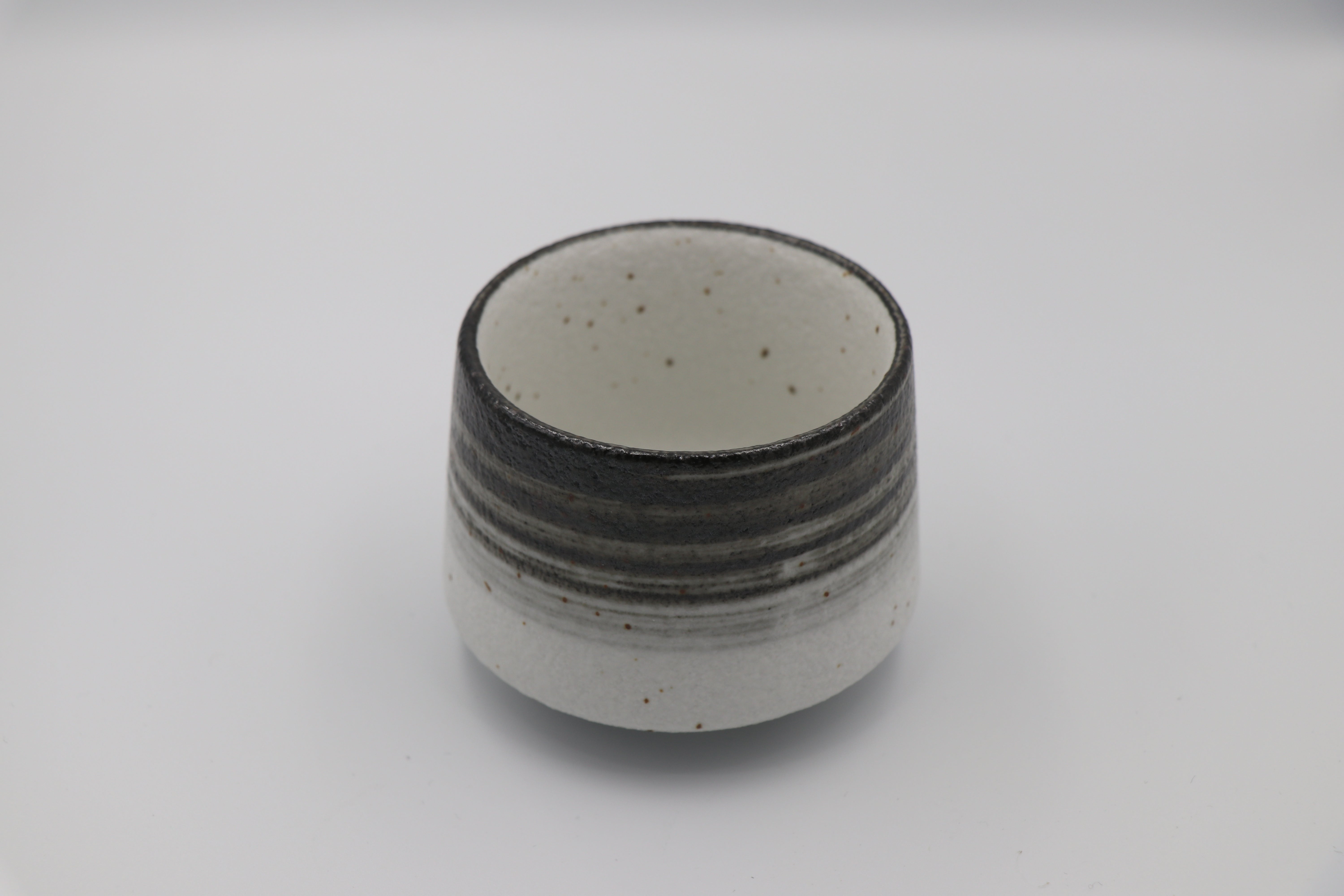 Ceramic Cup - Spiral Black Cup
