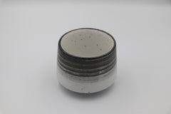 Ceramic Cup - Spiral Black Cup