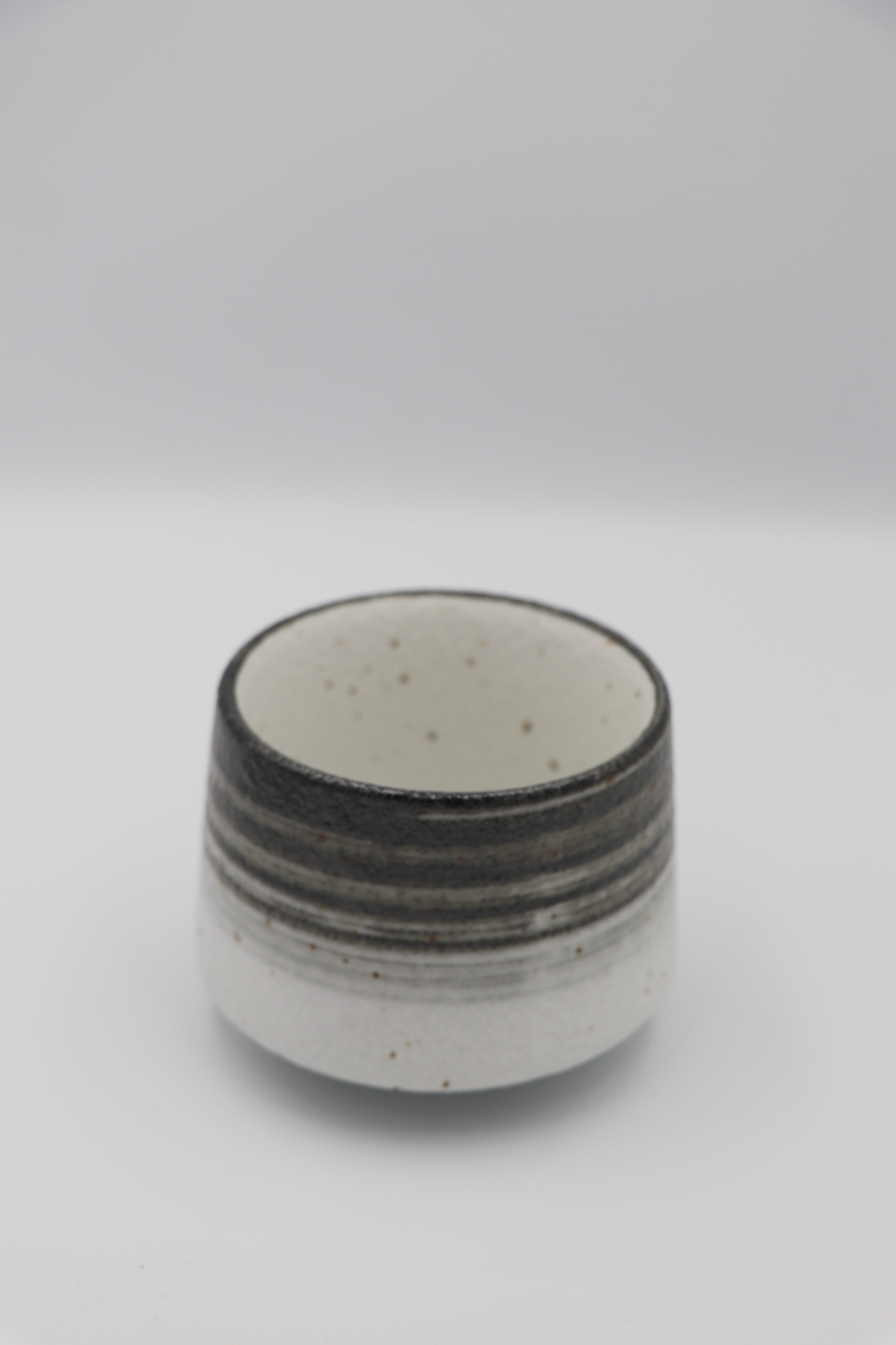 Ceramic Cup - Spiral Black Cup