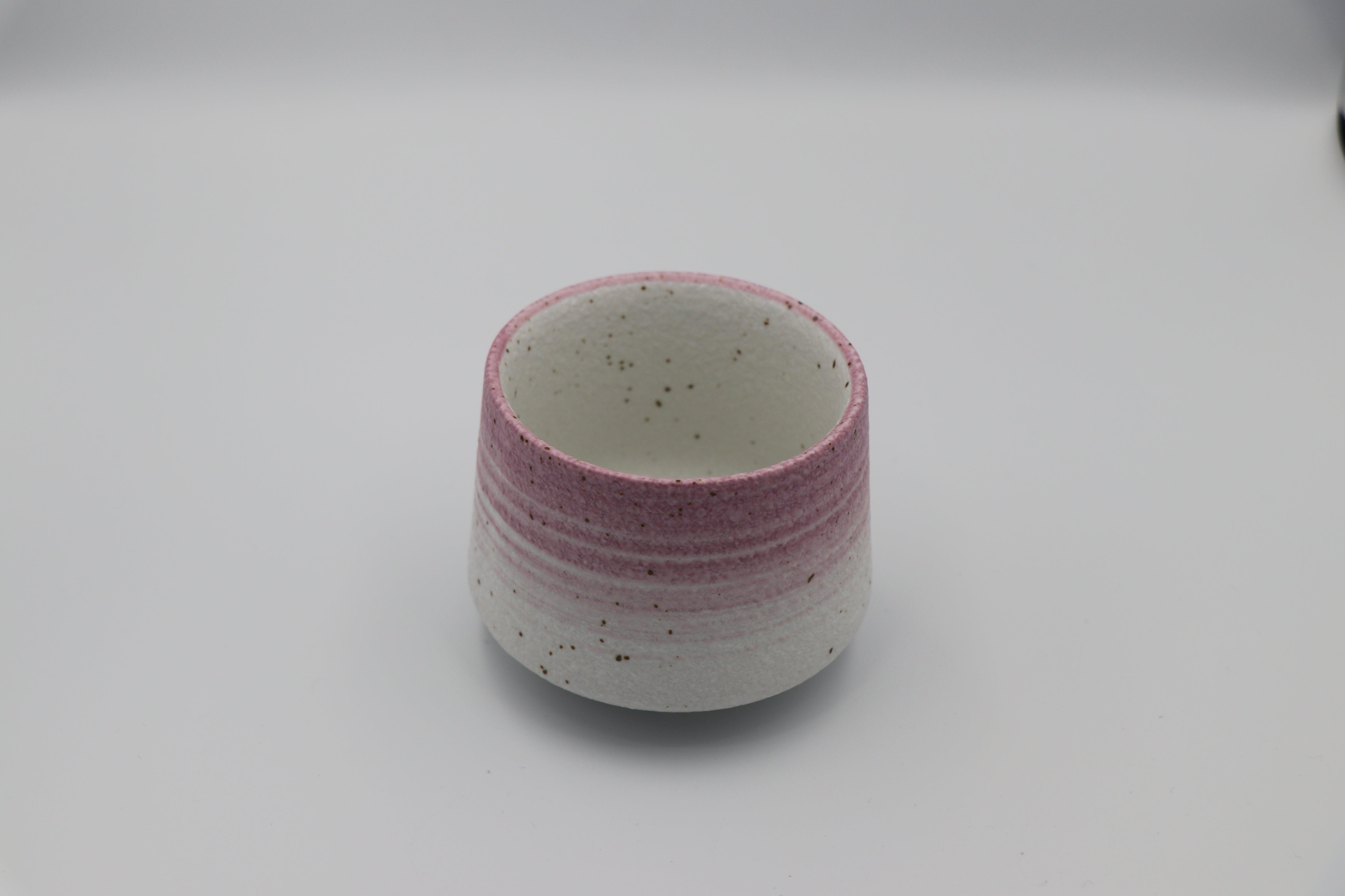 Ceramic Cup - Spiral Pink