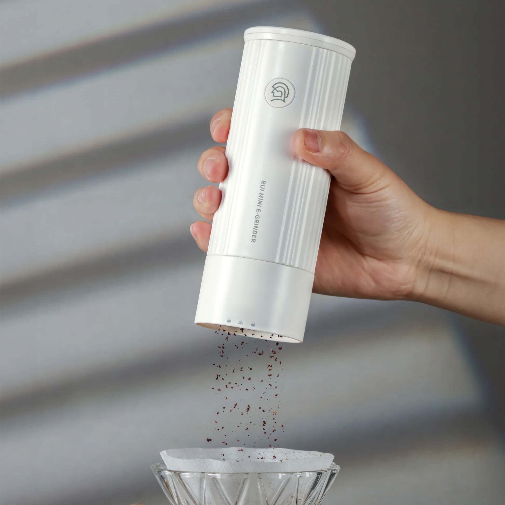 Rui Mini E-Grinder-White-ZeroHero.