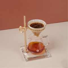 Dripper Stand - Crystal & Gold